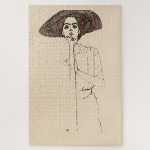PUZZEL: EGON-REGELING : PORTRAIT VAN VROUWEN 1910 LEGPUZZEL