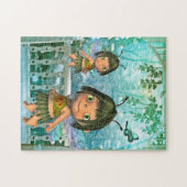 Puzzel Fantasy Fairy Meisjes Legpuzzel (Horizontaal)
