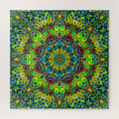 Puzzel Fractal Bloemen Abstract G89 (Horizontaal)