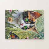 Puzzel in bloei legpuzzel (Horizontaal)