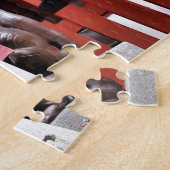 puzzel in de tempel legpuzzel (Zijkant)