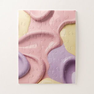 Puzzel in stijlvolle abstracte grafiek