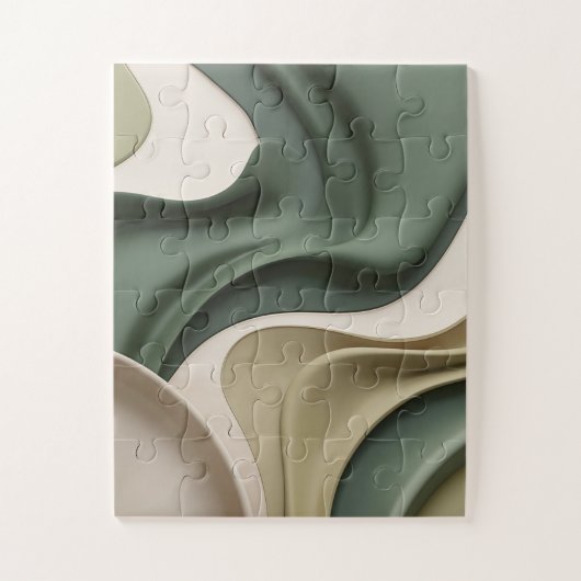 Puzzel in stijlvolle abstracte graphics (Verticaal)