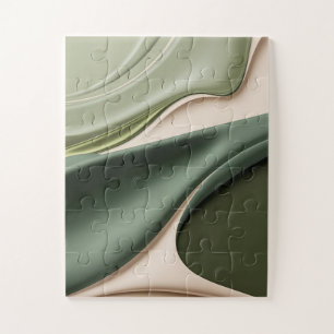 Puzzel in stijlvolle abstracte graphics