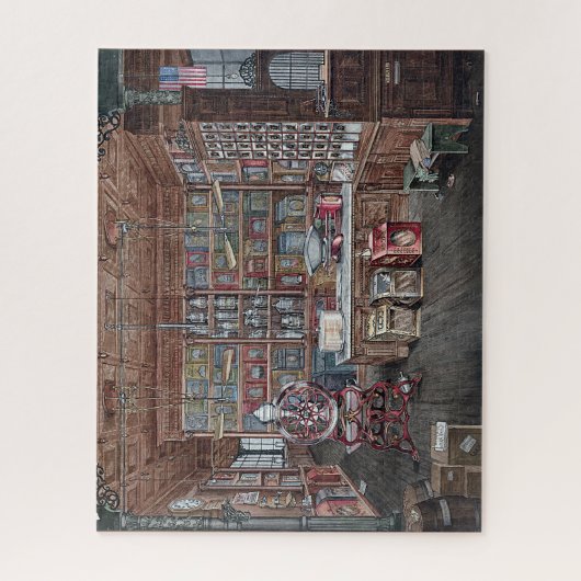 PUZZEL - Kruidenier, 1935-1942 -P. Harnly Legpuzzel (Verticaal)