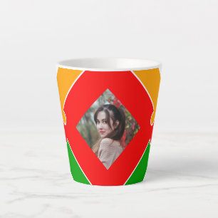 Puzzel Letter X Monogram Latte Mok