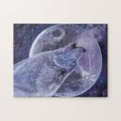 Puzzel - Lone Wolf door Michaeline McDonald (Horizontaal)