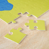 Puzzel met de vlag van Bady Bassit, Brazilië (Zijkant)