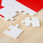 Puzzel met de vlag van Canada (Zijkant)