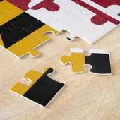 Puzzel met de vlag van de staat Maryland Legpuzzel (Zijkant)