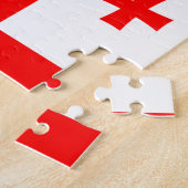 Puzzel met de vlag van Georgië (Zijkant)