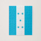 Puzzel met de vlag van Honduras Legpuzzel (Verticaal)