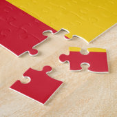 Puzzel met de vlag van Kameroen (Zijkant)