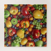 Puzzel met gemengd fruit (Horizontaal)