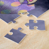 puzzel met konijn legpuzzel (Zijkant)