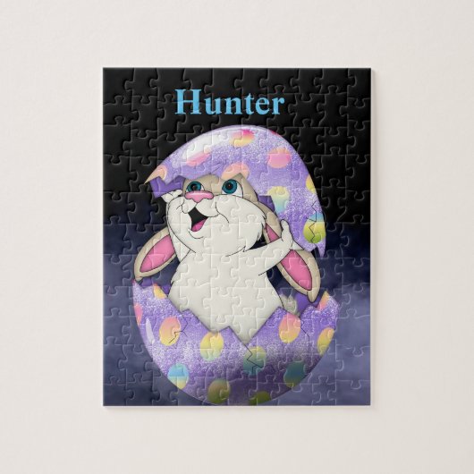 puzzel met konijn legpuzzel (Verticaal)