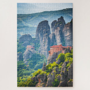 puzzel met Meteora, Griekenland
