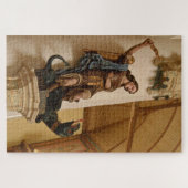 puzzel met saint-george (Horizontaal)