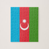 Puzzel met vlag van Azerbeidzjan Legpuzzel (Verticaal)