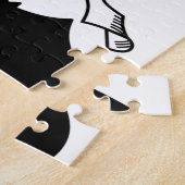 Puzzel met vlag van Corsica Legpuzzel (Zijkant)