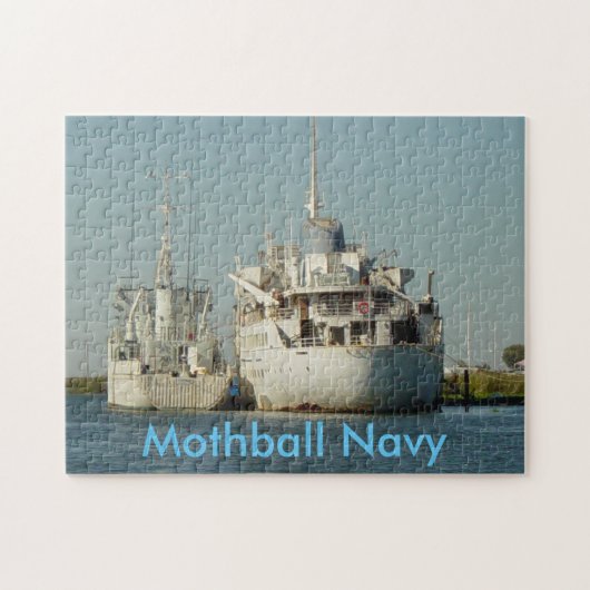 Puzzel, Mothball Navy Legpuzzel (Horizontaal)