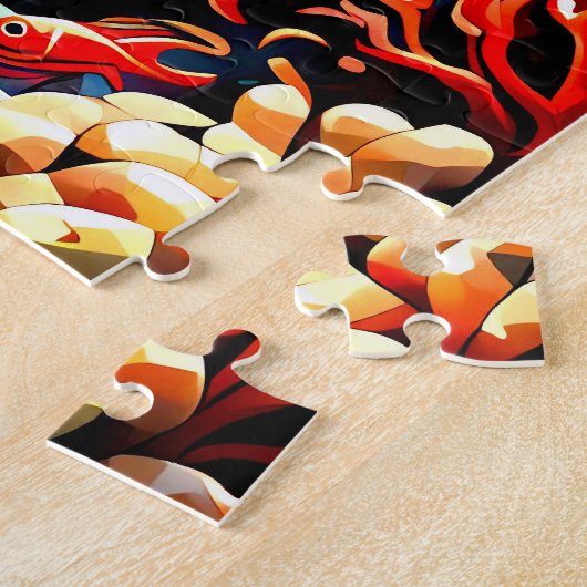 puzzel mozaïek octopus legpuzzel (Zijkant)