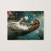 Puzzel: Mystiek Roos Legpuzzel (Horizontaal)