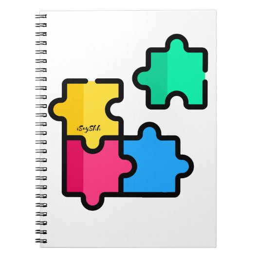puzzel notitieboek (Voorkant)