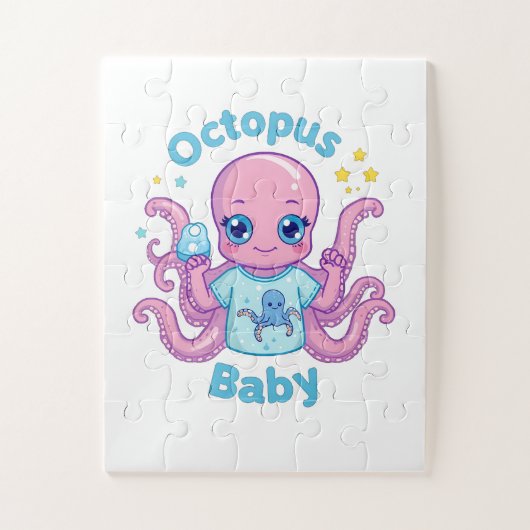 Puzzel Octopus Baby (Verticaal)