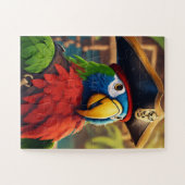 Puzzel papegaai Pic Legpuzzel (Horizontaal)