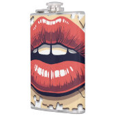 Puzzel Pop lippen Heupfles (Links)