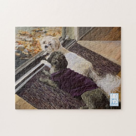 Puzzel Puppies Legpuzzel (Horizontaal)