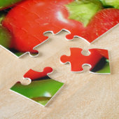 Puzzel - Rode en Groene Peppers (Zijkant)