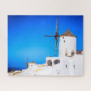 Puzzel Santorini in Griekenland