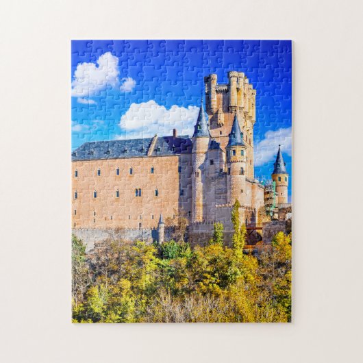 Puzzel Segovia kasteel (Verticaal)