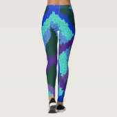 Puzzel stuk Pattern Leggings (Achterkant)