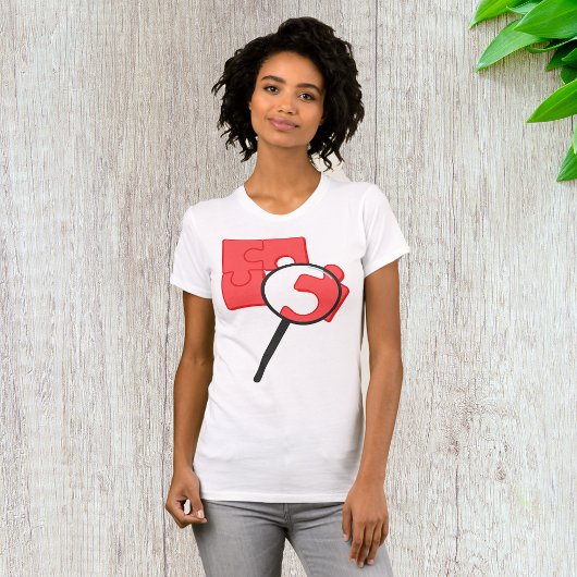 Puzzel Stukken Vrouwen T-shirt