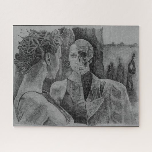 Puzzel Uniek Ontwerp - REFLECTIE Legpuzzel (Horizontaal)