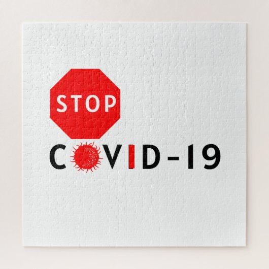 puzzel van het coronavirus (Verticaal)