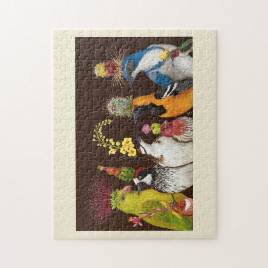 puzzel van het woestijnfeest legpuzzel (Verticaal)