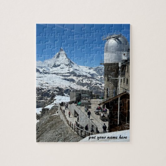 Puzzel van Matterhorn Zermatt (Verticaal)