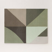 puzzel van organische geometrie legpuzzel (Horizontaal)