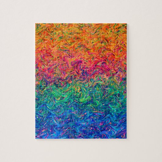 Puzzel vloeibare kleuren (Verticaal)