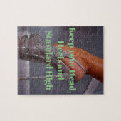 Puzzel voor entertainment en bruids plezier legpuzzel (Horizontaal)