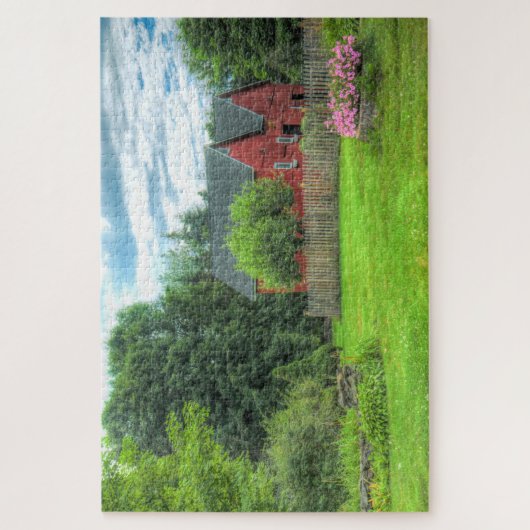 puzzel voor landschuur legpuzzel (Verticaal)