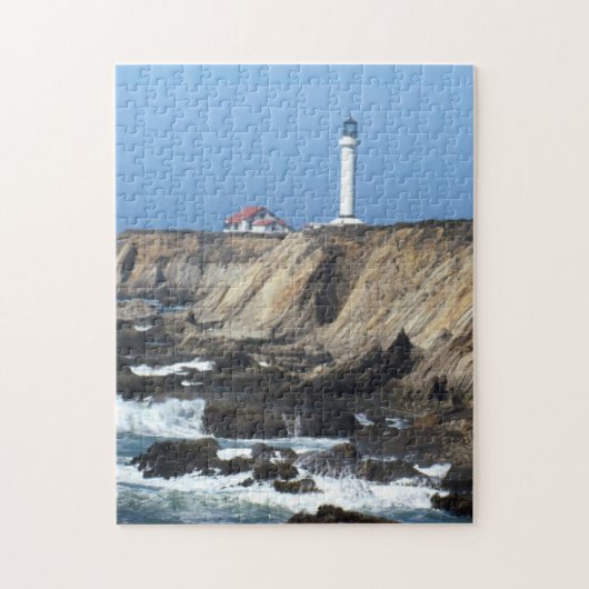Puzzel - Vuurtoren op Klif (Verticaal)