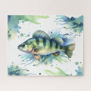 Puzzel - Waterverf Serie: Perch