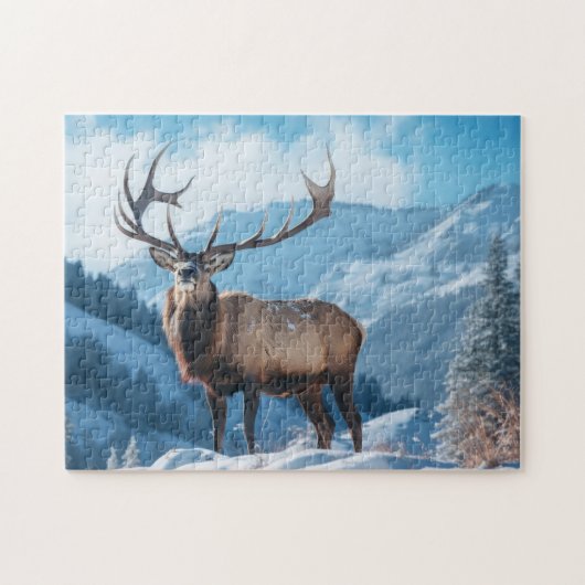 Puzzel Yellowstone Elk (Horizontaal)