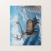 Puzzel Yellowstone Elk (Verticaal)