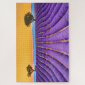 Puzzel zonsondergang in Provence Legpuzzel (Verticaal)